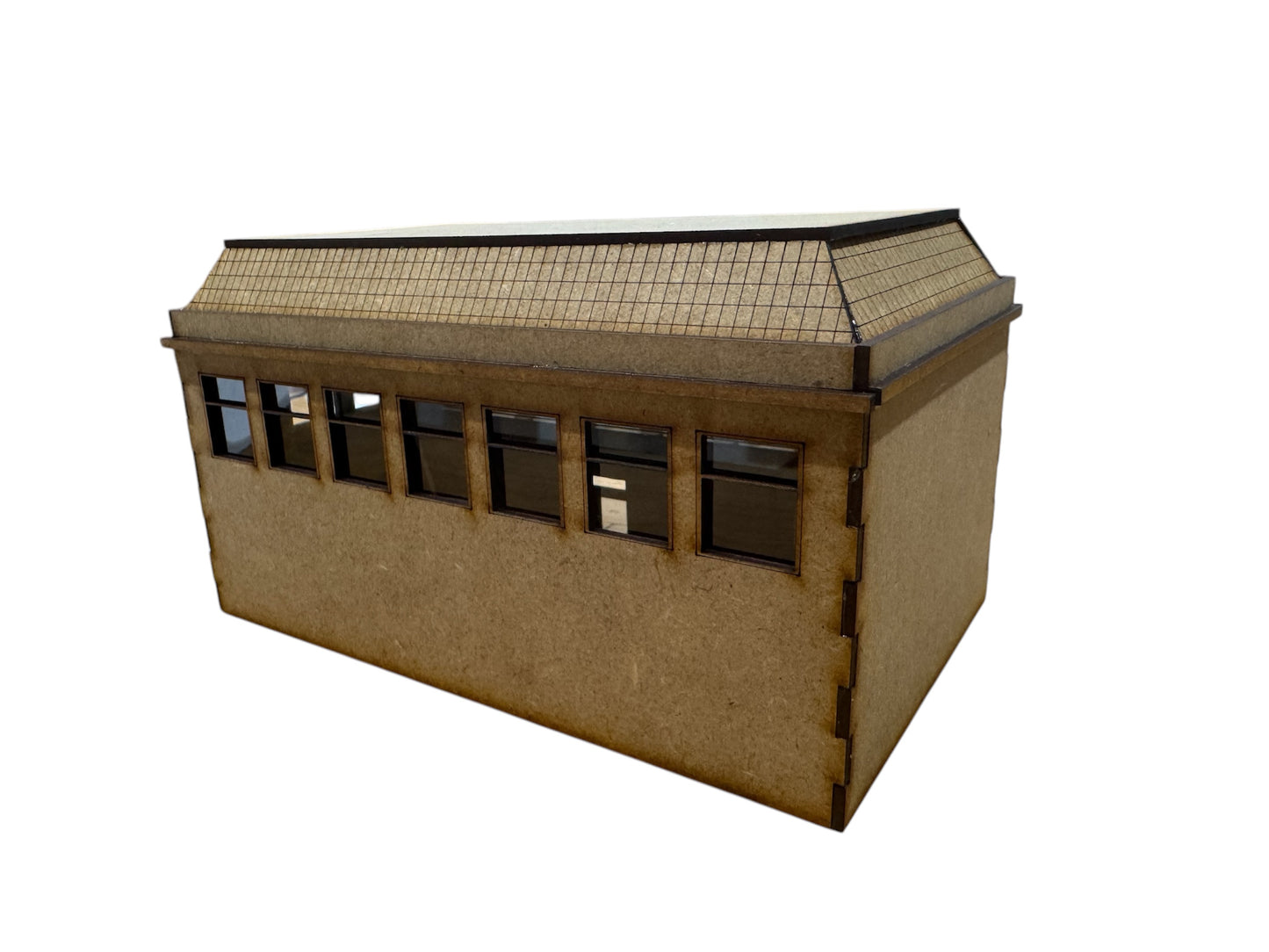 Town Police Staion. ‘OO' Gauge laser cut kit.