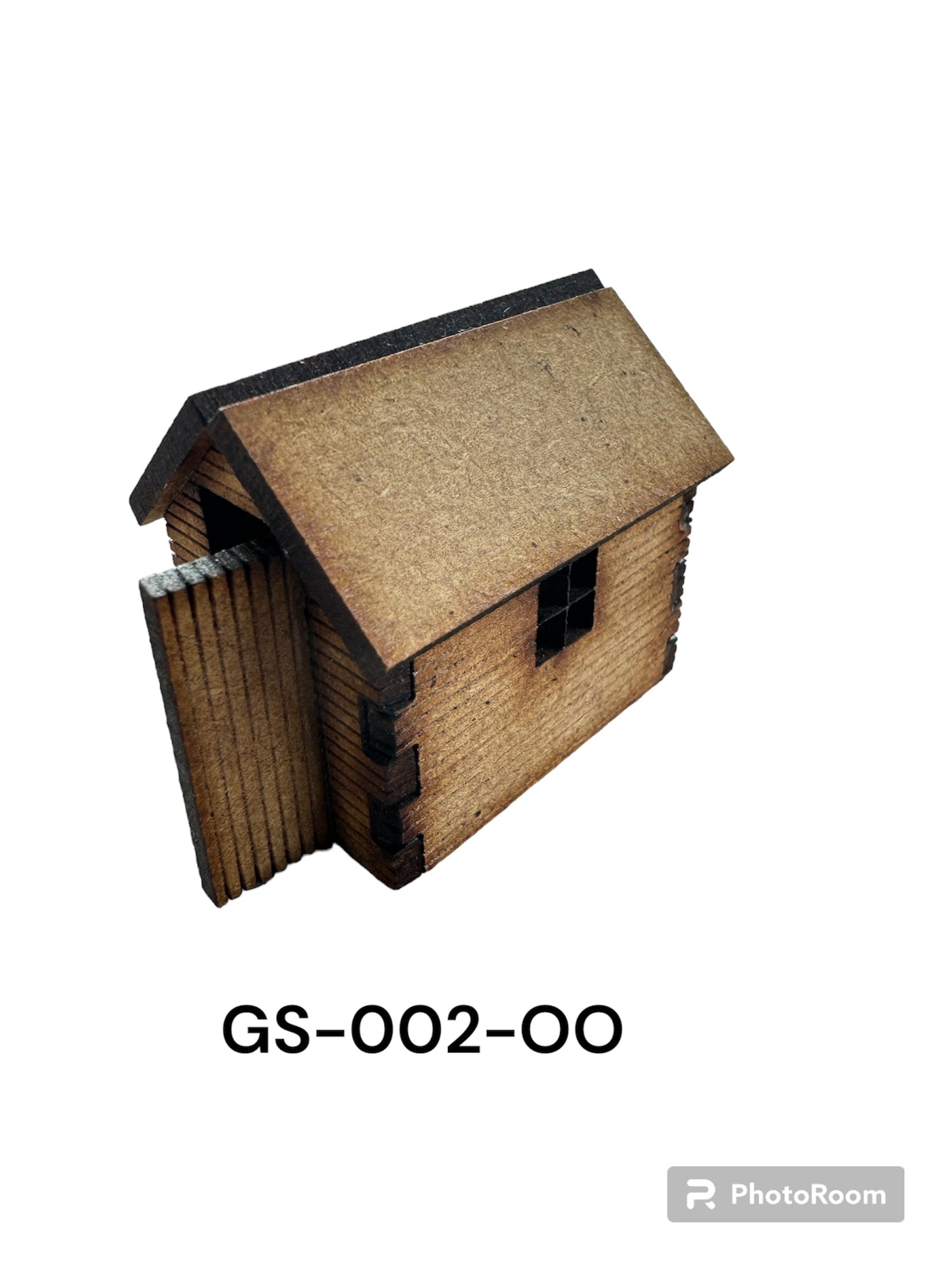 Laser Cut Shed Set and Greenhouse - OO gauge 1:76 Scale.